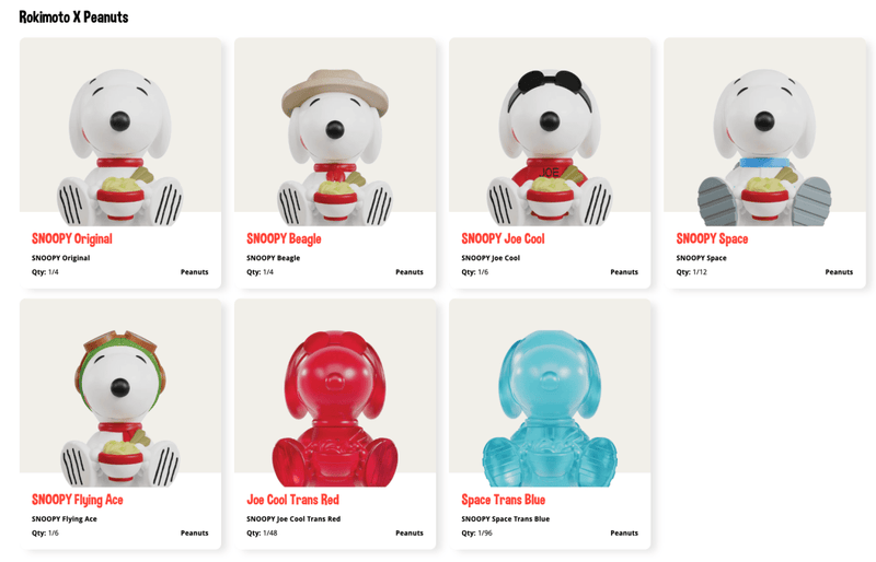 Rokimoto PEANUTS Snoopy Cup of Fun Blind Box figure — Tenacious Toys®