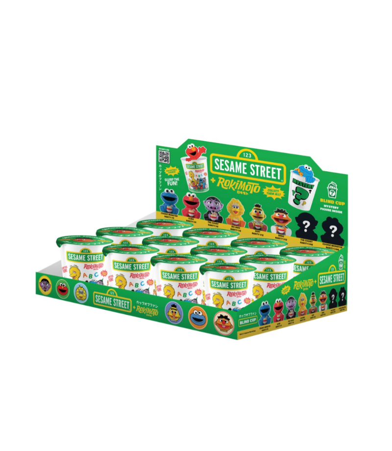 Rokimoto x Sesame Street Series 1 Blind Box Mini Figure Blind Box Rokimoto