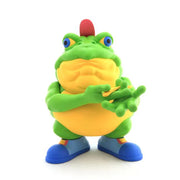 Drug Em Killfrog figure by Ron English Vinyl Art Toy Ron English