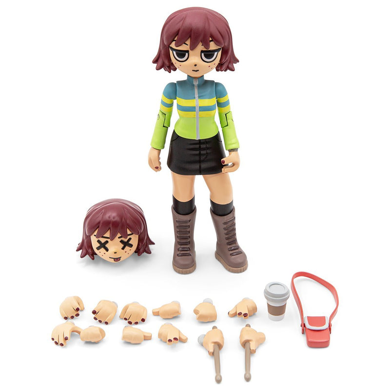 Scott Pilgrim vs the World Kim Pine Bright Green Variant Edition action figure PREORDER Action Figure Bottleneck Gallery