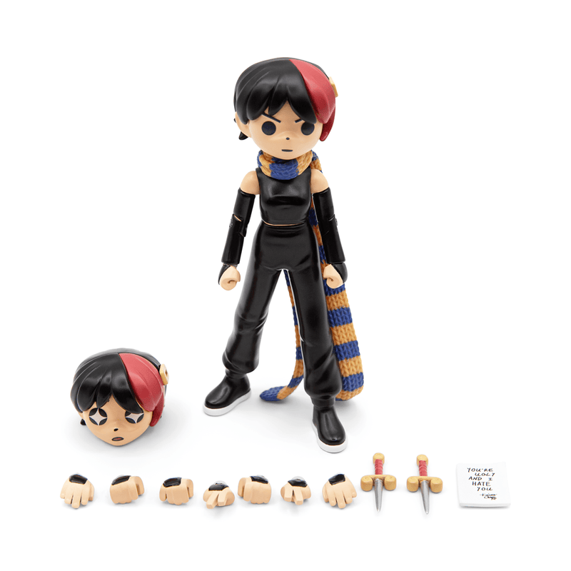 Scott Pilgrim vs the World Knives Chau action figure Action Figure Bottleneck Gallery