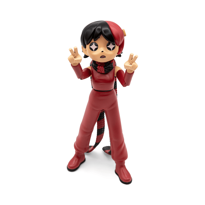 Scott Pilgrim vs the World Knives Chau Oops All Red Variant action figure Action Figure Bottleneck Gallery