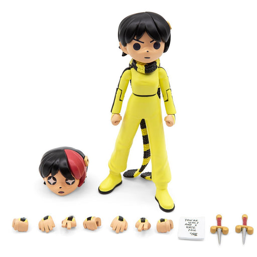 Scott Pilgrim vs the World Knives Chau Yellow Outfit Variant action figure Action Figure Bottleneck Gallery