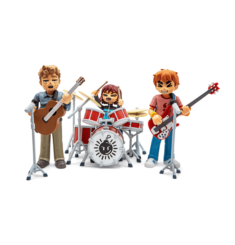 Scott Pilgrim vs the World Sex Bob-Omb Band 3-Pack PREORDER SHIPS APRIL Action Figure Bottleneck Gallery