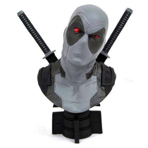 SDCC 2019 Marvel Legends in 3D X-Force Deadpool 1/2 Scale Bust Toys & Games ToyShnip