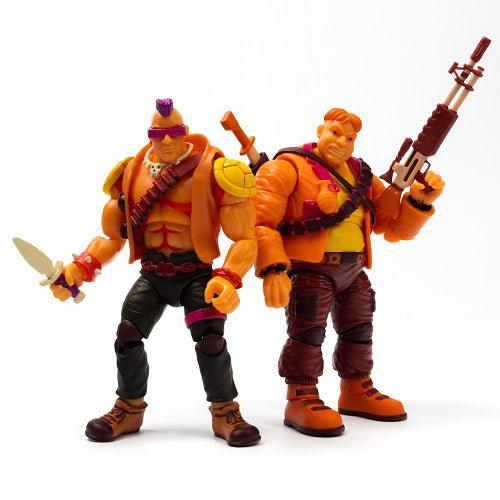 SDCC 2022 BST AXN Teenage Mutant Ninja Turtles Arcade Bebop and Rocksteady 5-Inch Action Figures PX Toys & Games ToyShnip