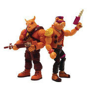 SDCC 2022 BST AXN Teenage Mutant Ninja Turtles Arcade Bebop and Rocksteady 5-Inch Action Figures PX Toys & Games ToyShnip