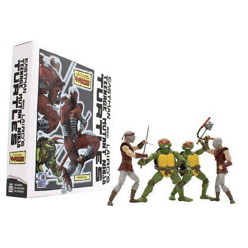 SDCC 2022 BST AXN Teenage Mutant Ninja Turtles Set 1 Classic Comic 5-Inch 4-pack Action Figures PX Toys & Games ToyShnip