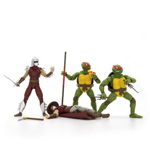 SDCC 2022 BST AXN Teenage Mutant Ninja Turtles Set 2 Classic Comic 5-Inch 4-pack Action Figures PX Toys & Games ToyShnip