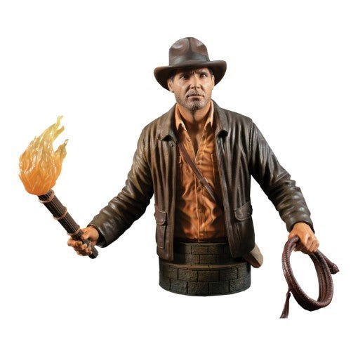 SDCC 2023 Indiana Jones Raiders Of The Lost Ark Variant 1:6 Scale Mini-Bust Action Figure ToyShnip