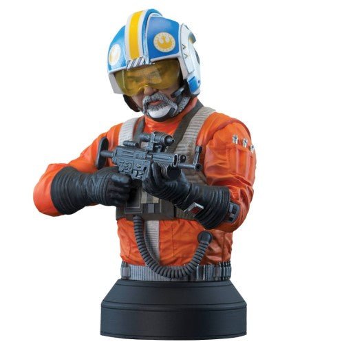 SDCC 2023 Star Wars Mandalorian Carson Teva 1/6 Scale Bust Action Figure ToyShnip