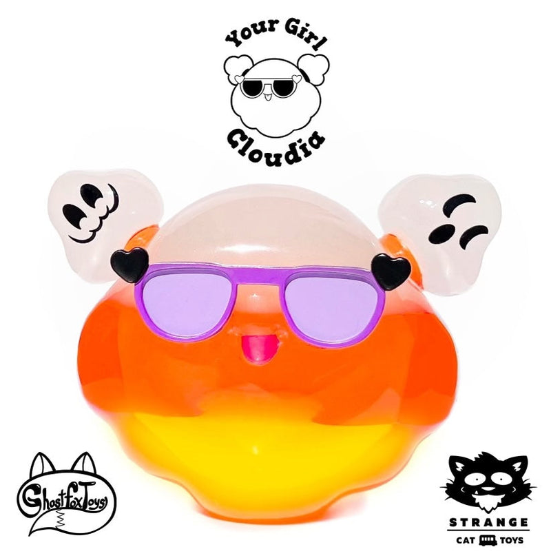 Cloudia - Candy Corn By Ghost Fox Toys Designer Toys Strangecat Toys