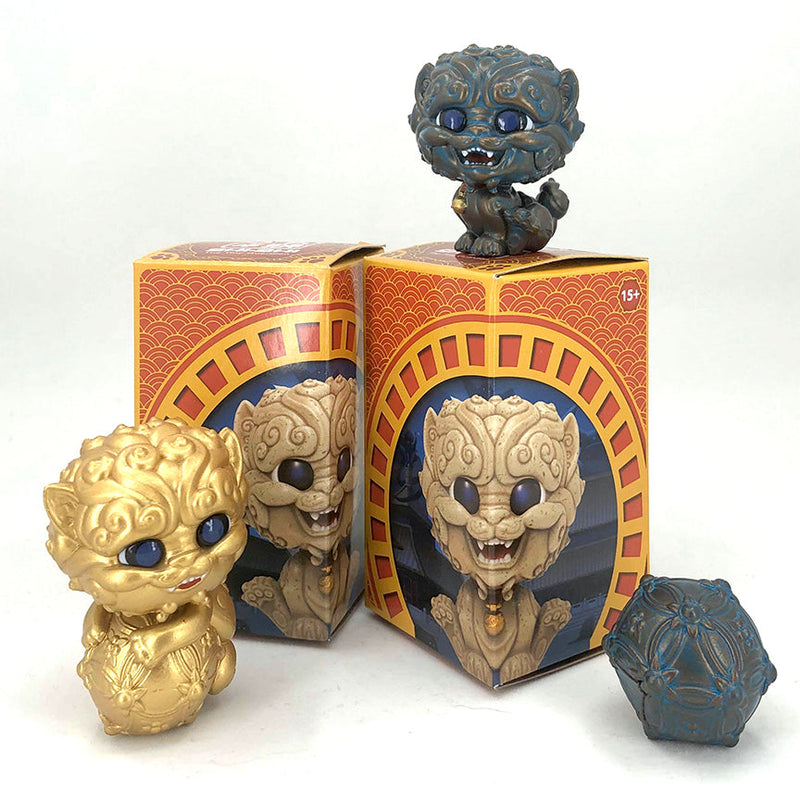 Shi-Shi the Tiny Guardian Mini Figure Full Set incl Chase Shi-Shi Bigshot Toyshop