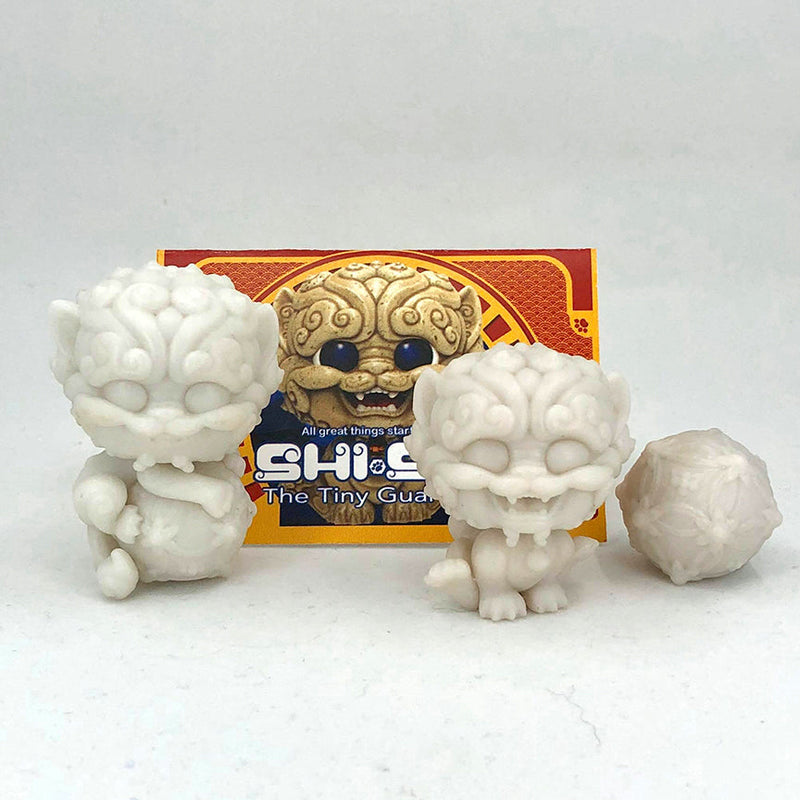 Shi-Shi the Tiny Guardian DIY Blank Mini Figure Set Shi-Shi Bigshot Toyshop