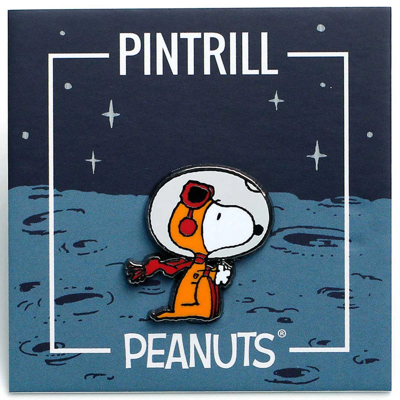 PEANUTS Astronaut Snoopy Sitting Pin Accessories Pintrill