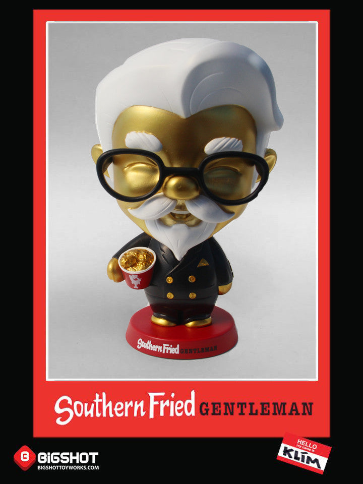 Southern Fried Gentleman 6.5 inch resin sculpture Bigshot Toyworks originals Bigshot Toyshop