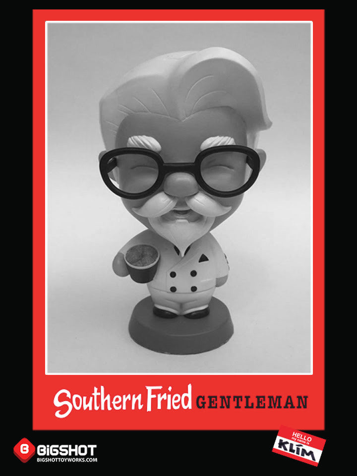Southern Fried Gentleman 6.5 inch resin sculpture Bigshot Toyworks originals Bigshot Toyshop
