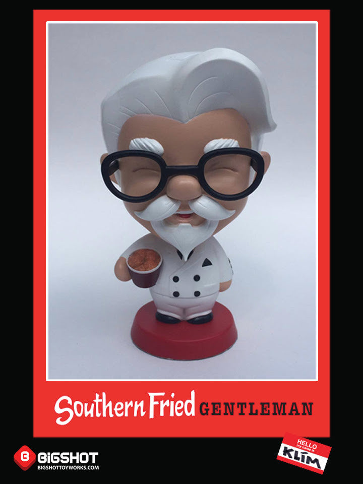 Southern Fried Gentleman 6.5 inch resin sculpture Bigshot Toyworks originals Bigshot Toyshop