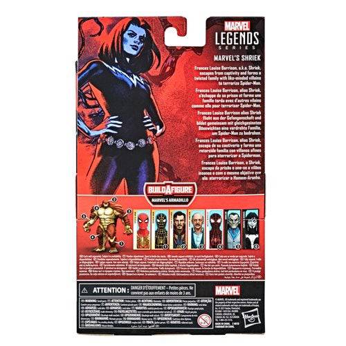 Spider-Man 3 Marvel Legends Marvel's Shriek 6-Inch Action Figure Action & Toy Figures ToyShnip