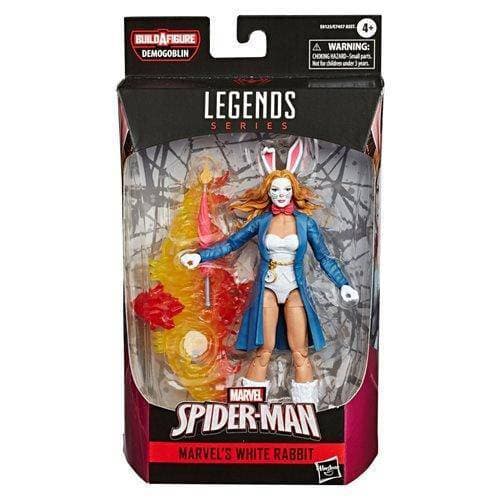 Spider-Man Marvel Legends 6-inch White Rabbit Action Figure Toys & Games ToyShnip