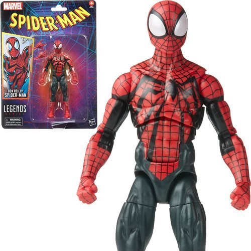 Spider-Man Retro Marvel Legends 6-Inch Action Figure - Select Figure(s) Action & Toy Figures ToyShnip