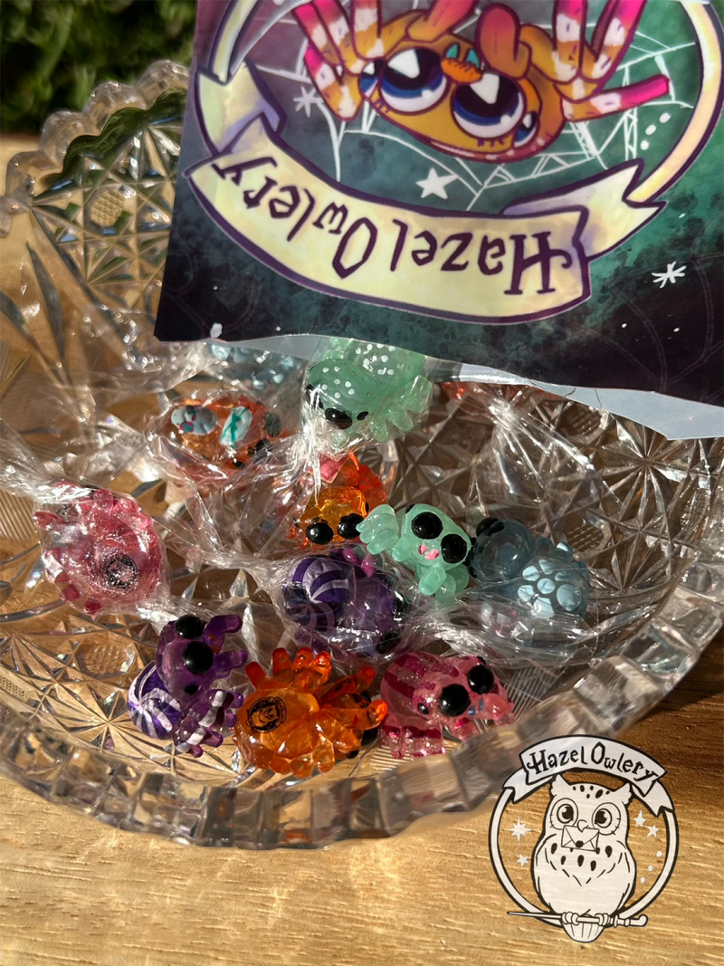 Spidey Sweets by Hazel Owlery Blindbox & Mini Strangecat Toys