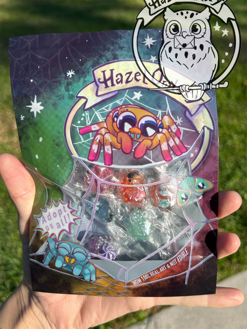 Spidey Sweets by Hazel Owlery Blindbox & Mini Strangecat Toys