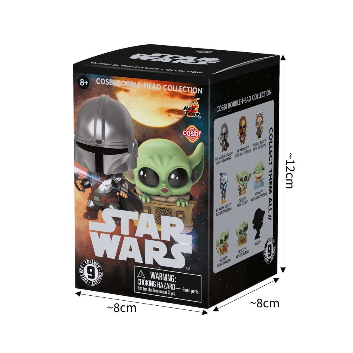 STAR WARS BOBBLE-HEAD3体 Star Wars Cosbi Bobble-Head Collection Series 3 blind box