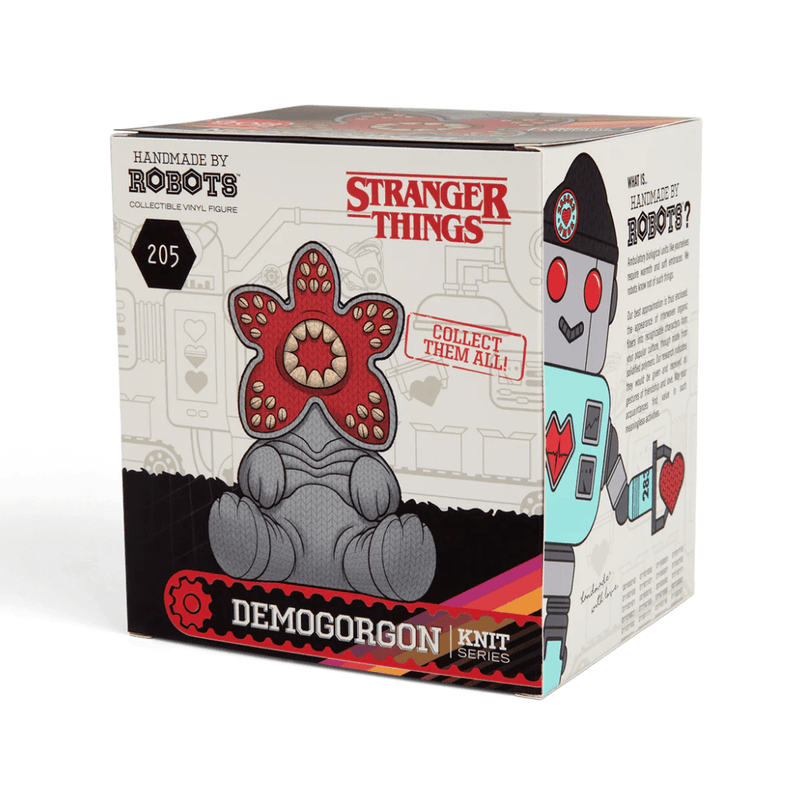 Stranger Things Demogorgon Figure Vinyl Art Toy Handmade by Robots