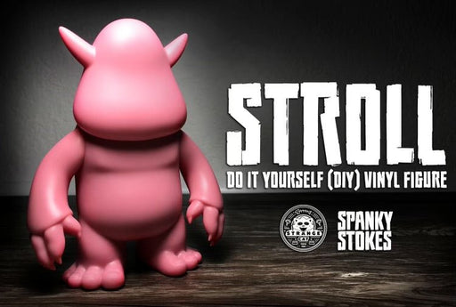 Stroll DIY Pink Vinyl by Spanky Stokes Strangecat Toys