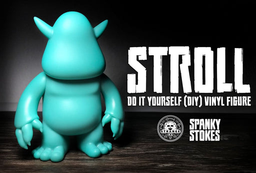 Stroll DIY Teal Vinyl by Spanky Stokes DIY Strangecat Toys