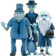 Super7 Haunted Mansion Hitchhiking Ghosts 3 3/4-Inch ReAction Figure Set of 3 - SDCC Exclusive Action & Toy Figures ToyShnip