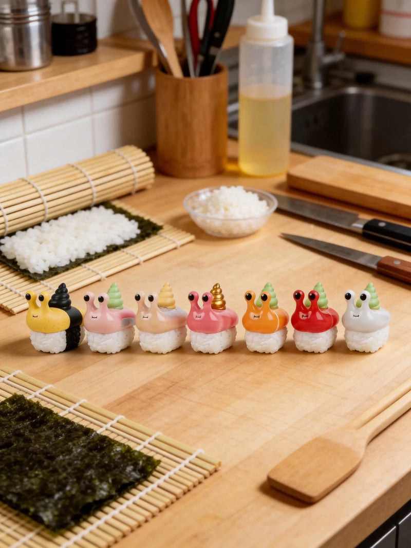 Sushi Snail Blind Box Series by Sad Salesman Blind Box Strangecat Toys