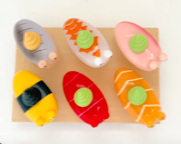 Sushi Snail Blind Box Series by Sad Salesman Blind Box Strangecat Toys