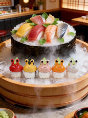 Sushi Snail Blind Box Series by Sad Salesman Blind Box Strangecat Toys