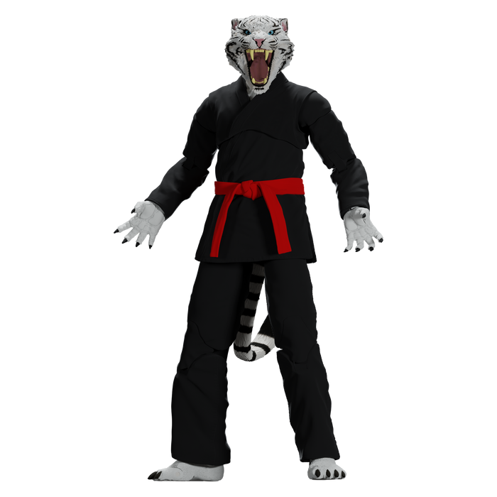 Zoo Jitsu Fighters Taj the White Tiger Action Figure Action Figure Icon Heroes