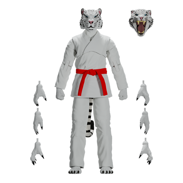 Zoo Jitsu Fighters Taj the White Tiger Action Figure Action Figure Icon Heroes