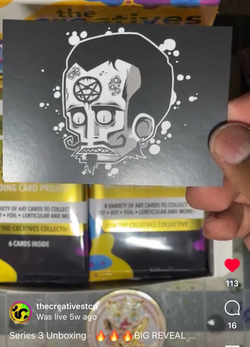 The Creatives Trading Card Project Series 3 Pack — Tenacious Toys®