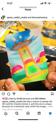 The Creatives Trading Card Project Series 3 Pack Trading Cards Red Guardian