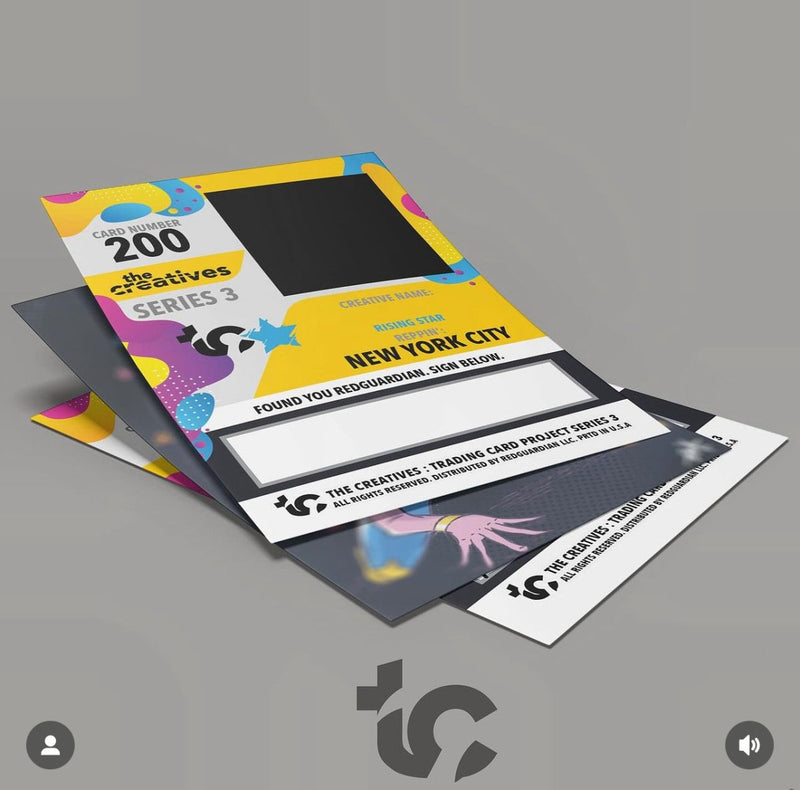 The Creatives Trading Card Project Series 3 Pack Trading Cards Red Guardian