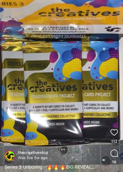 The Creatives Trading Card Project Series 3 Pack Trading Cards Red Guardian