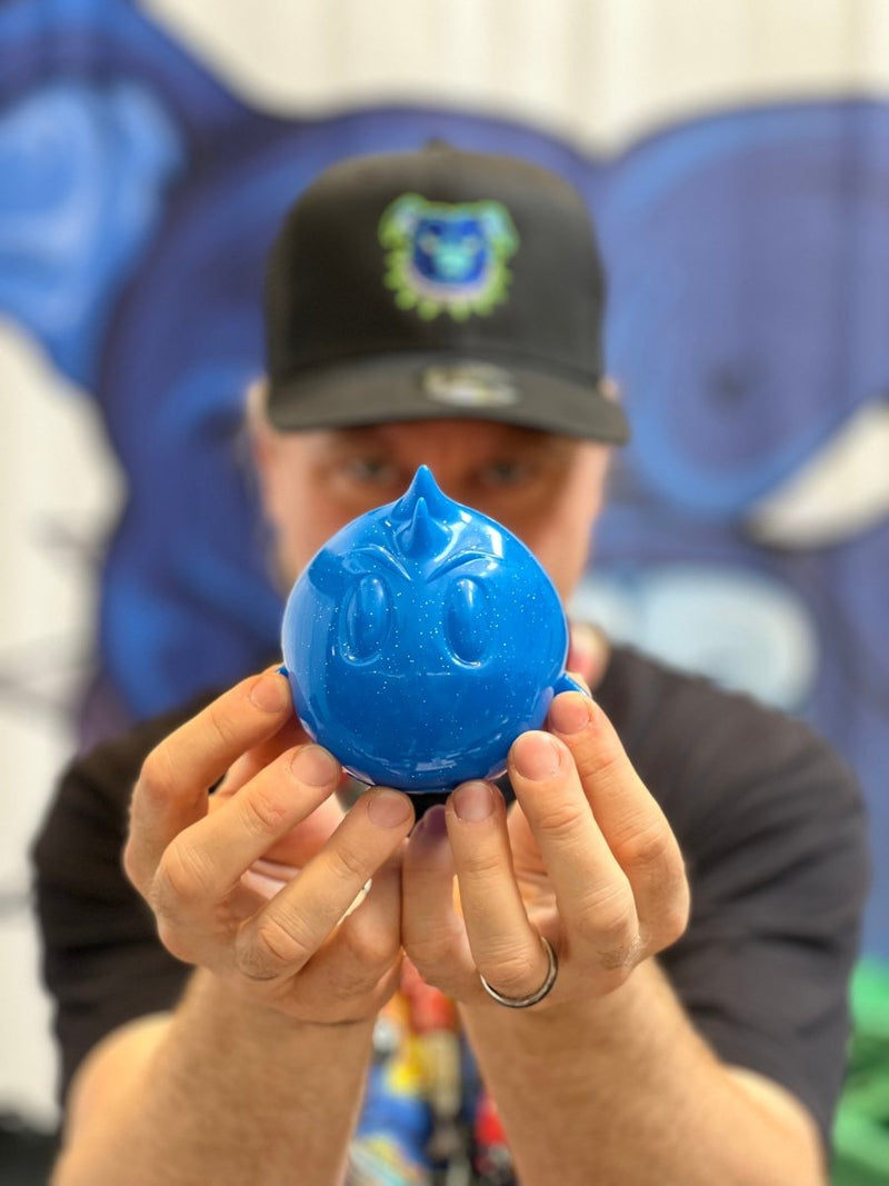 The Evil One Benny Blue by Evil Ghosty Vinyl Art Toy Evil Ghosty