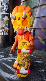 Thrasher Goblin - Cab Dragon Edition by Chris Dokebi x Steve Caballero Designer Toys Strangecat Toys