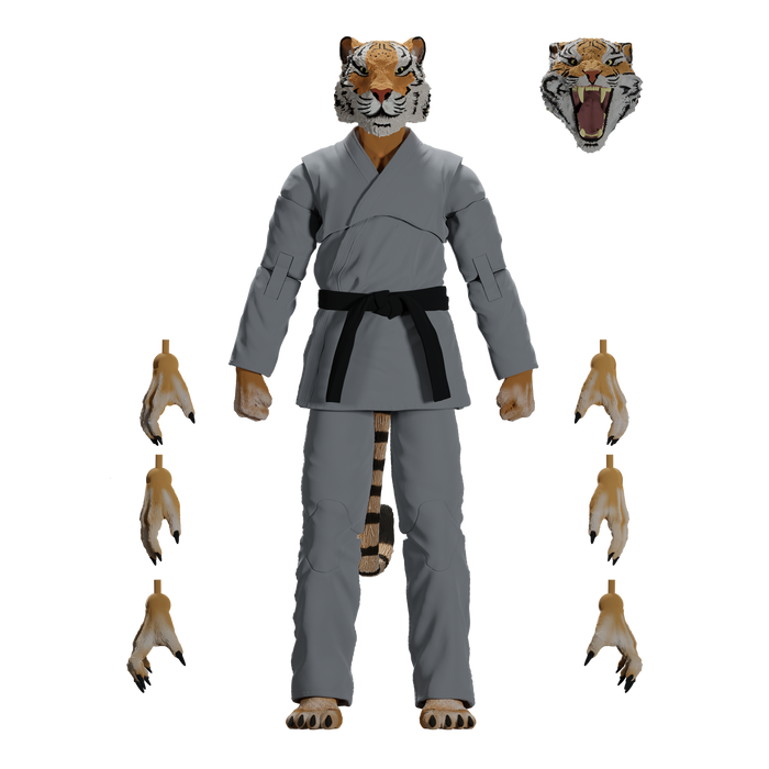 Zoo Jitsu Fighters Tiago the Tiger Action Figure Action Figure Icon Heroes