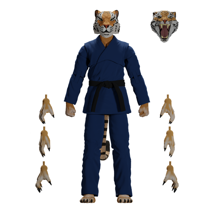 Zoo Jitsu Fighters Tiago the Tiger Action Figure Action Figure Icon Heroes