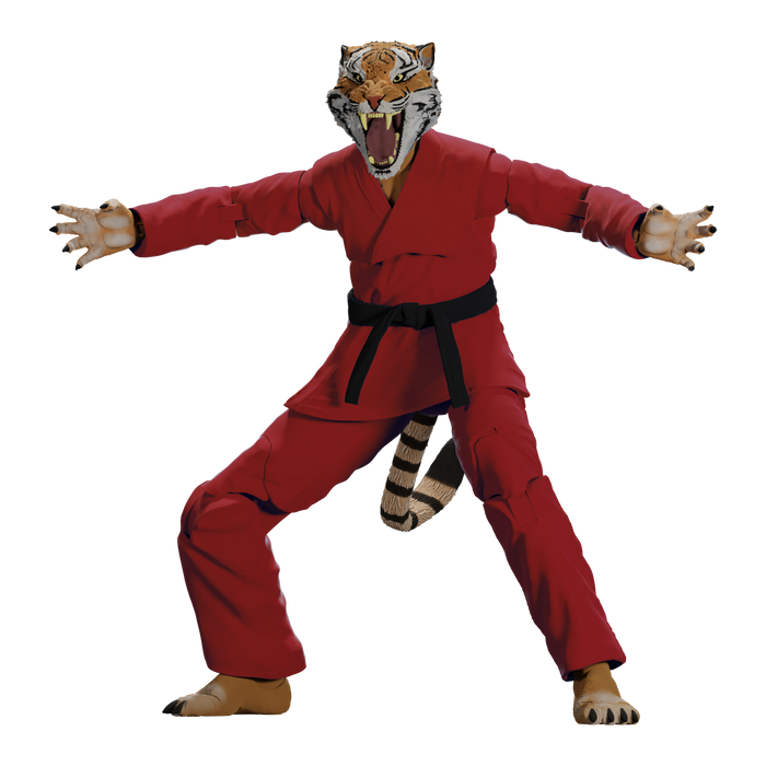 Zoo Jitsu Fighters Tiago the Tiger Action Figure Action Figure Icon Heroes