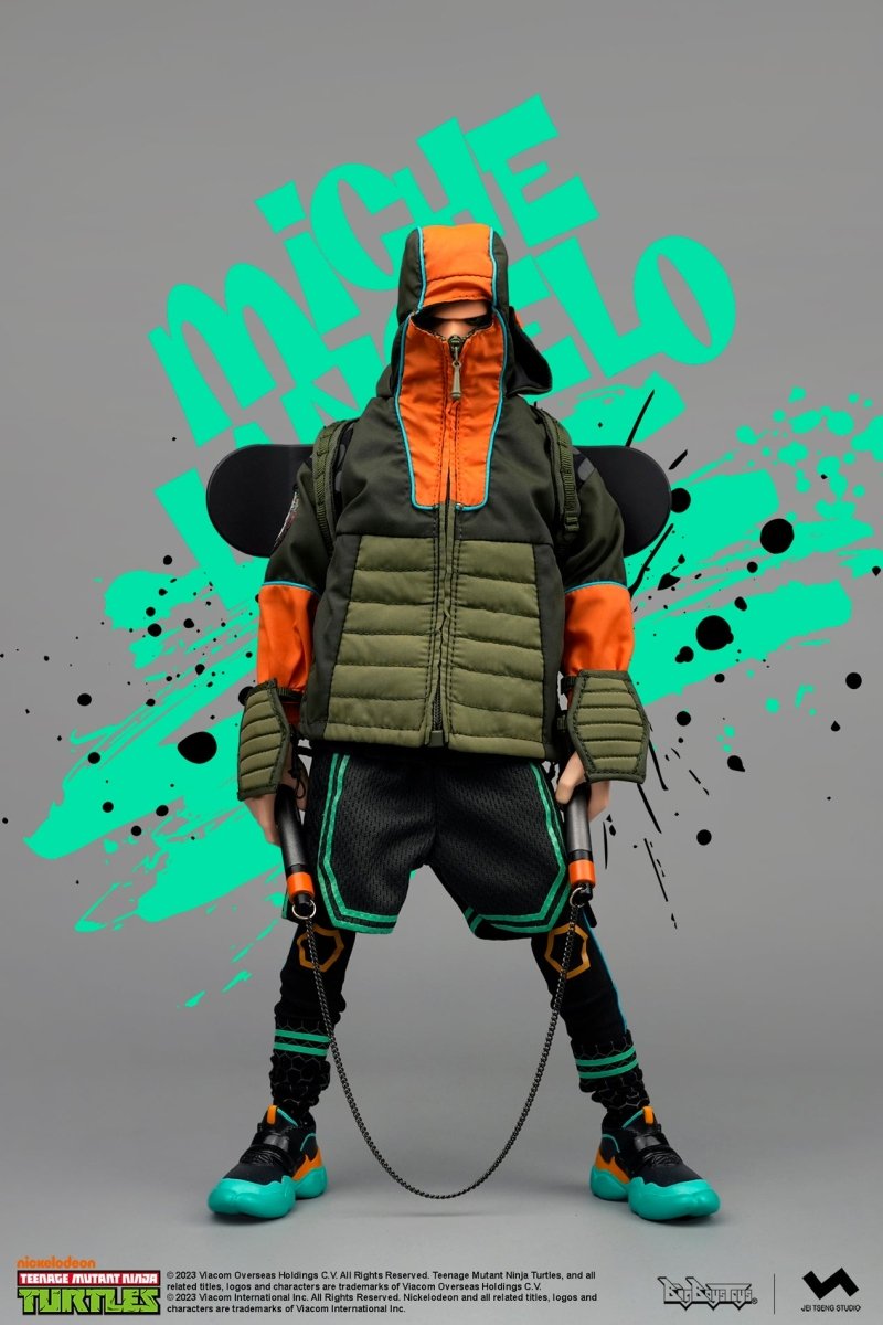 TMNT Leonardo & Michelangelo 1/6 scale action figures Action Figure JT Studio