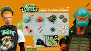 TMNT Leonardo & Michelangelo 1/6 scale action figures Action Figure JT Studio