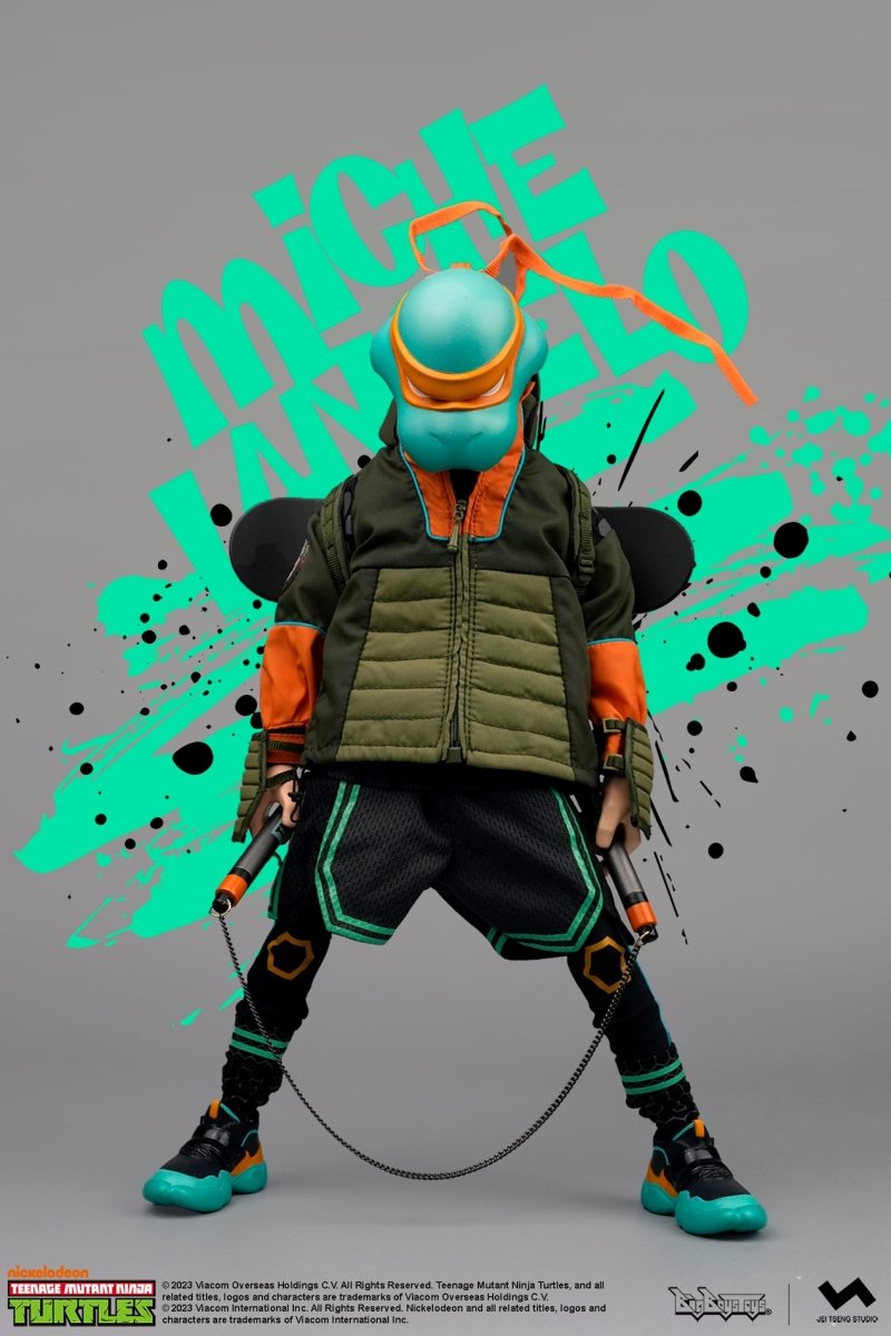 TMNT Leonardo & Michelangelo 1/6 scale action figures Action Figure JT Studio