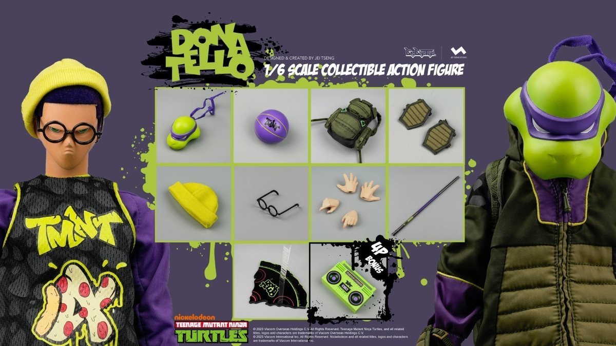 TMNT Raphael & Donatello 1/6 scale action figures — Tenacious Toys®